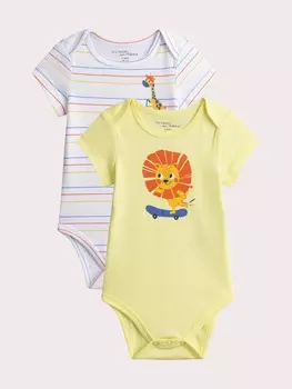 Боди с коротким рукавом, 2 шт. для малыша