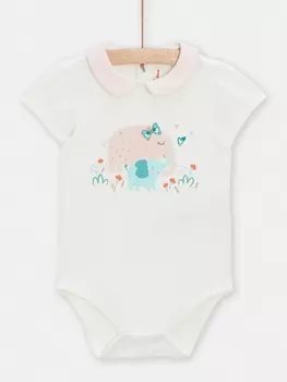 Боди с коротким рукавом для малышки