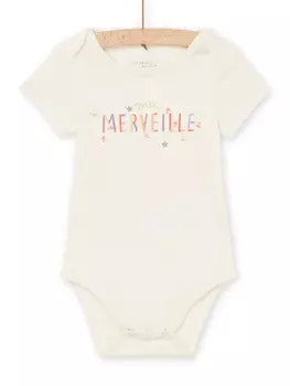 Боди с коротким рукавом для малышки