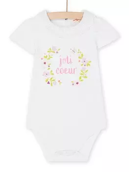 Боди с коротким рукавом для малышки