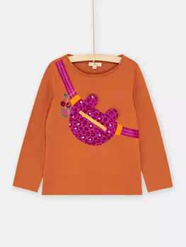 Лонгслив для девочки