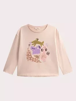 Лонгслив для девочки