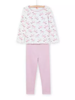 Пижама с длинным рукавом для девочки