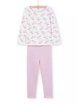 Пижама с длинным рукавом для девочки