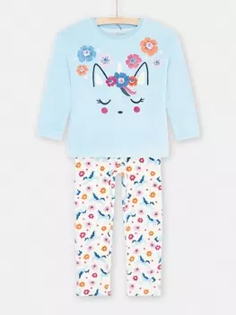 Пижама с длинным рукавом для девочки