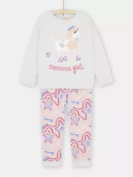 Пижама с длинным рукавом для девочки