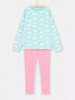 Пижама с длинным рукавом для девочки