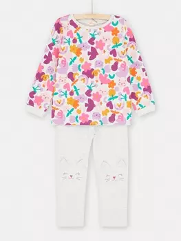 Пижама с длинным рукавом для девочки