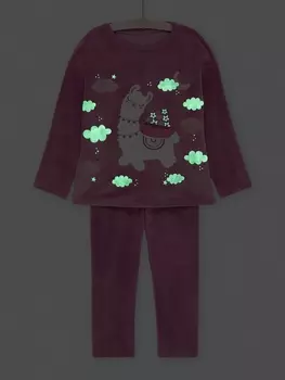 Пижама с длинным рукавом для девочки