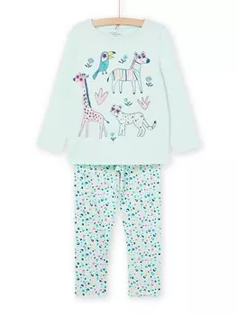 Пижама с длинным рукавом для девочки