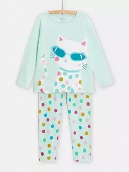 Пижама с длинным рукавом для девочки