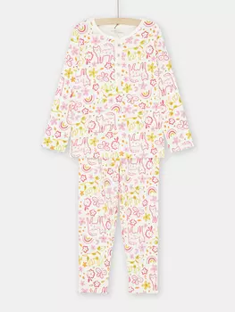 Пижама с длинным рукавом для девочки