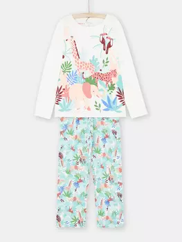 Пижама с длинным рукавом для девочки