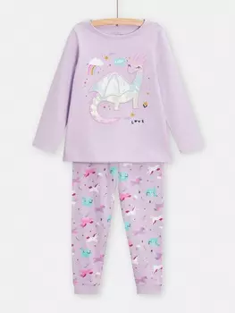 Пижама с длинным рукавом для девочки