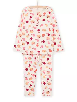 Пижама с длинным рукавом для девочки