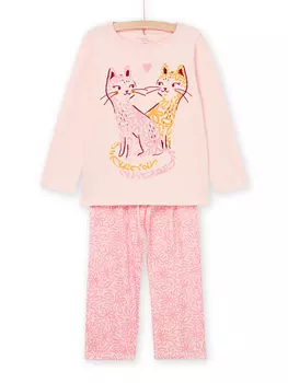 Пижама с длинным рукавом для девочки