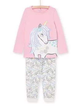 Пижама с длинным рукавом для девочки