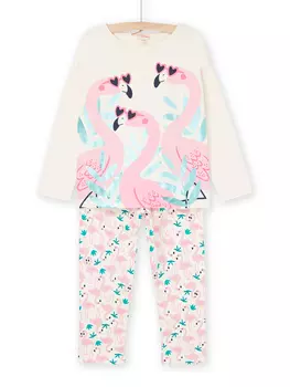 Пижама с длинным рукавом для девочки