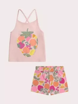 Пижама с коротким рукавом для девочки