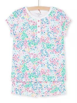 Пижама с коротким рукавом для девочки