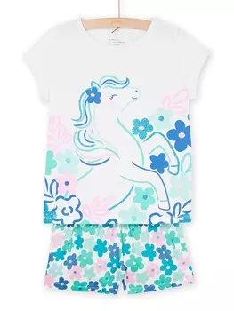 Пижама с коротким рукавом для девочки