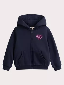 Толстовка на молнии для девочки