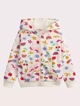 Толстовка на молнии для девочки