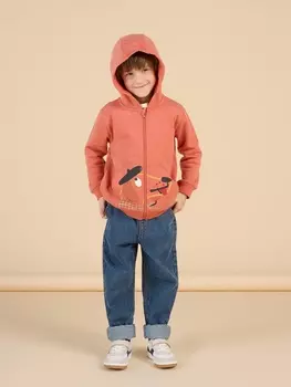 Толстовка на молнии для мальчика