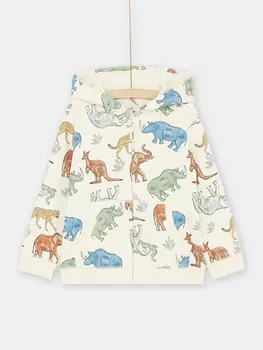 Толстовка на молнии для мальчика