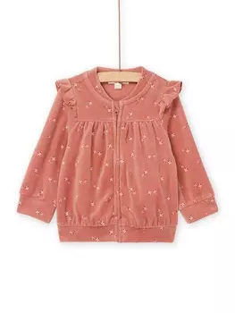 Толстовка на молнии для малышки