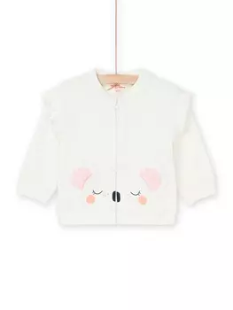 Толстовка на молнии для малышки