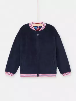 Толстовка на молнии двусторонняя для девочки