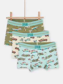 Трусы-боксеры, 3 шт. для мальчика