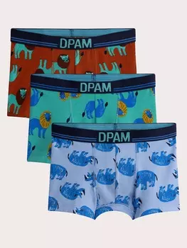 Трусы-боксеры, 3 шт. для мальчика