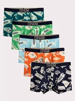Трусы-боксеры, 5 шт. для мальчика
