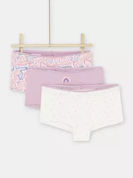 Трусы-шорты, 3 шт. для девочки