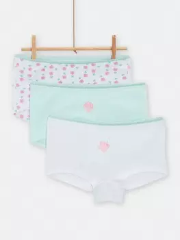 Трусы-шорты, 3 шт. для девочки