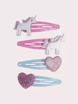 Заколки для волос, 4 шт. для девочки