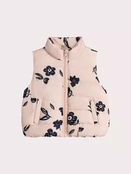 Жилет утепленный для малышки