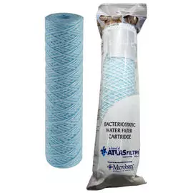 Картридж 10" Atlas Filtri 10 мкм антибактериал. нить (FA SANIC) SX SA5115409