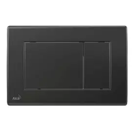 Кнопка смыва Alcaplast M278 пластик черный матовый M278