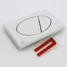 Кнопка смыва Alcaplast M70 пластик белый M70