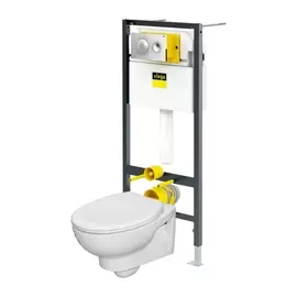 Комплект Viega Prevista 792855 + Hatria Erika Pro б/о Y1CB01 + сиденье SoftClose Y1XG01 792855ES