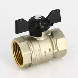 Кран Pride LD ВВ 1" полнопроходной бабочка LD 47.300.25