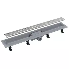 Лоток душевой Alcaplast APZ8 950 мм с порогами для перф. решетки нерж.сталь APZ8-950M