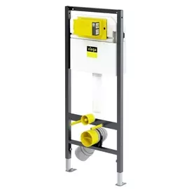 Модуль Prevista Dry для подвесного унитаза 112 см Viega 771973 + 678630 + 773779 хром, не для P Dry Plus 792855