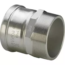 Муфта пресс-Н Viega 108х4" нерж.сталь Sanpress Inox XL SC-Contur со стопорным кольцом 482930