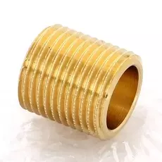 Ниппель бронза Viega сплошной 1/2" 322106