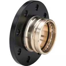 Переход фланец-пресс бронза Sanpress VIEGA 100x108 480011