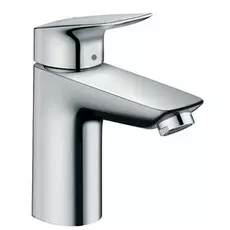 Смеситель для раковины HansGrohe 100 HG Logis со сливным гарнитуром хром 71100000